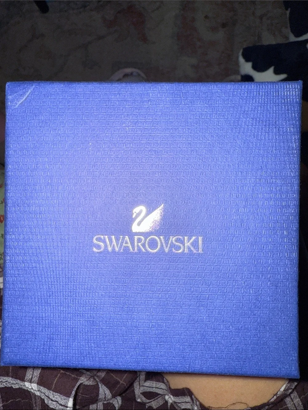 Swarovski Era Journey Silver Dial White Leather Strap Watch